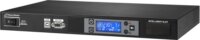 PowerWalker PDU RC-16A IEC Rack 8 aljzatos túlfeszültségvédő elosztó - Fekete