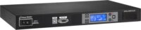 PowerWalker PDU RC-16A IEC Rack 8 aljzatos túlfeszültségvédő elosztó - Fekete