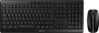 Cherry Stream Desktop Wireless Billentyűzet és Egér FR - Fekete