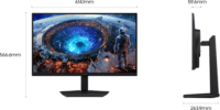 Samsung 27" Odyssey G8 G80HF 16:9 5K IPS Gaming Monitor - Fekete