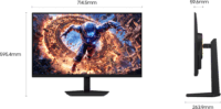 Samsung 32" Odyssey G8 G80HS 16:9 6K IPS Gaming Monitor - Fekete