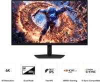 Samsung 32" Odyssey G8 G80HS 16:9 6K IPS Gaming Monitor - Fekete