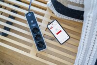 Brennenstuhl Connect Ecolor WLAN Okos elosztó 3 aljzatos 1,5m - Fehér/Fekete