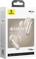Baseus Inspire XP1 TWS ANC Bluetooth Fülhallgató Headset Töltőtokban - Fehér