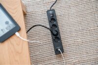 Brennenstuhl Ecolor 230V USB-A / 2x USB-C Hálózati Elosztó 4 aljzatos 1.5m - Fekete