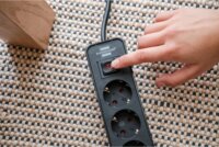 Brennenstuhl Ecolor 230V USB-A / 2x USB-C Hálózati Elosztó 4 aljzatos 1.5m - Fekete
