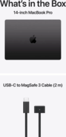 Apple MacBook Pro Laptop Fekete (14,2" / Apple M5 PRO / 48GB / 2TB SSD / macOS)