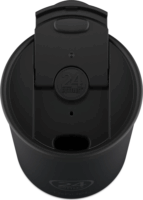 24Bottles Travel Tumbler Tuxedo Dupla falú utazó Termosz bögre 350ml - Fekete