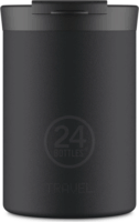 24Bottles Travel Tumbler Tuxedo Dupla falú utazó Termosz bögre 350ml - Fekete
