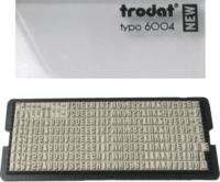 Trodat 6004 Bélyegző Magyar ABC betűkészlet