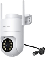Foscam PD8 Smart Wifi 8MP 350° forgatható kültéri Okos Kamera - Fehér