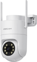 Foscam PD8 Smart Wifi 8MP 350° forgatható kültéri Okos Kamera - Fehér