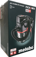 Metabo AS 18 HEPA PC Compact Akkus Nedves-Száraz porszívó 18V (Akku és töltő nélkül)