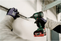 Metabo SSW 18 LTX 550 BL Akkus Ütvecsavarozó + 2x18V Akku + Koffer
