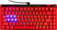 ASUS ROG Falchion Ace 75 HE ROG HFX V2 Mechanikus Vezetékes Gamer Billentyűzet DE - Piros