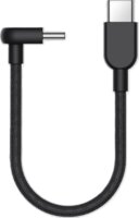 Xiaomi Braided USB-C 90° Apa - USB-C Apa 2.0 Adat és Töltőkábel 0.1m - Fekete