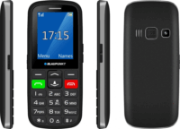 Blaupunkt BS09 32/32MB 4G Dual SIM Nyomógombos Yettel Mobiltelefon - Fekete