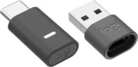 Logitech 981-001441 Zone Vibe Bluetooth USB-C MS Teams Call Center Headset - Grafit