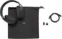 Logitech 981-001441 Zone Vibe Bluetooth USB-C MS Teams Call Center Headset - Grafit