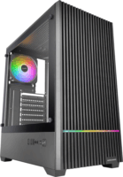 Mars Gaming MCQUANTUM Midi Torony Számítógépház + 4db 120mm ventilátor - Fekete