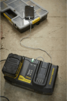 Stanley SFMCB24-QW V20 18V Dual Akkumulátor töltő