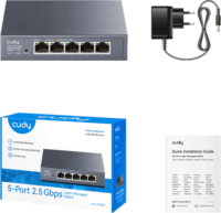 Cudy HS105 3.0 Smart Managed 5-port Gigabit Asztali Switch