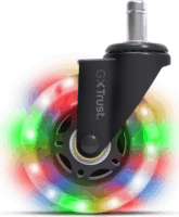 Trust 25803 GXT 701 RGB LED Gél Gamer Szék Görgő Szett - Fekete