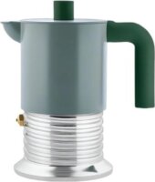Alessi PM01/3 GR Vite 3 személyes Kotyogós kávéfőző - Zsályazöld