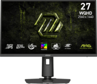 MSI 27" MAG 274QPF X32 16:9 WQHD Rapid IPS Gaming Monitor - Fekete