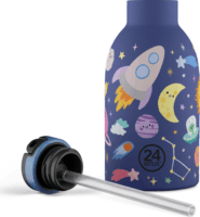 24Bottles Kids Bottle Space Friends Gyerek Termosz kulacs 330ml - Mintás