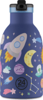 24Bottles Kids Bottle Space Friends Gyerek Termosz kulacs 330ml - Mintás