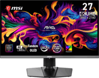 MSI 26,5" MAG 272UP E16 16:9 UHD QD-OLED Gaming Monitor - Fekete