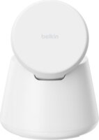 Belkin WIZ052KQWH UltraCharge Qi2 Moduláris Wireless Töltőállomás 25W + USB-C Hálózati Adapter 45W - Fehér