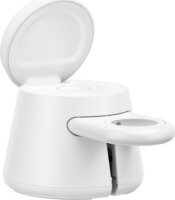Belkin WIZ052KQWH UltraCharge Qi2 Moduláris Wireless Töltőállomás 25W + USB-C Hálózati Adapter 45W - Fehér