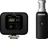 Shure MV88+W-KIT-Z6 Vezeték nélküli Sztereó Mikrofon + Kamera Vevőegység - Fekete