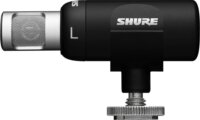 Shure MV88+W-KIT-Z6 Vezeték nélküli Sztereó Mikrofon + Kamera Vevőegység - Fekete