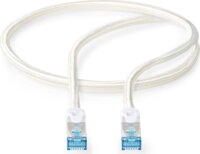 Nedis CCTB85321AL05 S/FTP Cat6a RJ45 Patch Kábel 0.5m - Ezüst