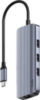 Cudy UH606 USB-C 3.2 Gen 1 6-port HUB (1x HDMI + 1x RJ45 Ethernet + 3x USB-A 3.0)