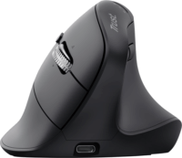Trust 26107 Vyran Bluetooth + RF Wireless Vertikális Egér - Fekete