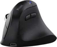 Trust 26107 Vyran Bluetooth + RF Wireless Vertikális Egér - Fekete