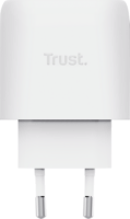 Trust 25721 Maxo USB-C GaN Hálózati Gyorstöltő Adapter 45W + USB-C Kábel 2m - Fehér