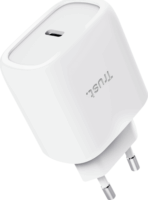 Trust 25721 Maxo USB-C GaN Hálózati Gyorstöltő Adapter 45W + USB-C Kábel 2m - Fehér
