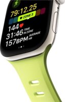 Nomad Tempo Band Apple Watch Fluorelasztomer Okosóra Szíj 49mm - Zöld