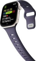 Nomad Tempo Band Apple Watch Fluorelasztomer Okosóra Szíj 49mm - Lila