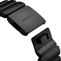 Nomad Stratos Band Apple Watch Titán Okosóra Szíj 49mm - Fekete/Zöld