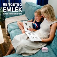 LAMAX InstaKid2 Play Hőpapíros Gyerek Fényképezőgép 48MP / FullHD - Rózsaszín