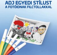 LAMAX InstaKid2 Play Hőpapíros Gyerek Fényképezőgép 48MP / FullHD - Kék