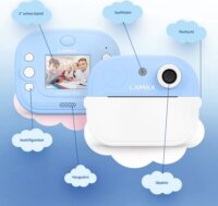 LAMAX InstaKid2 Play Hőpapíros Gyerek Fényképezőgép 48MP / FullHD - Kék