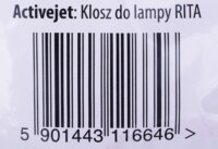 Activejet Rita Függő mennyezeti lámpabúra - Fehér