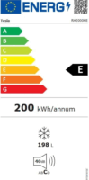 Tesla RH2000HE Fagyasztóláda 198L - Fehér